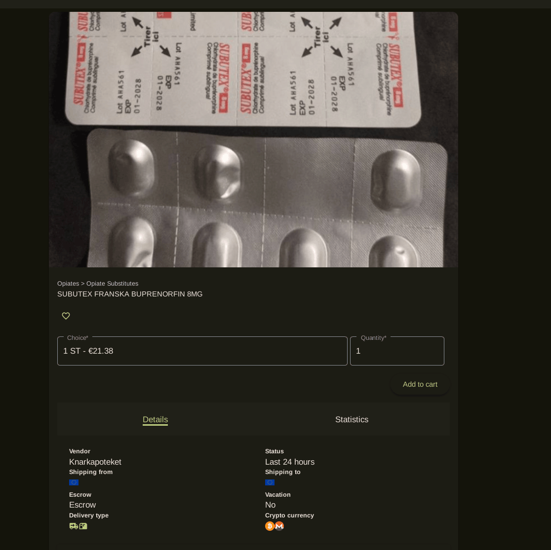 Moomin Market product detail page